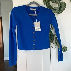 Luxe merino cardigan; cropped xs Everlane cardigan